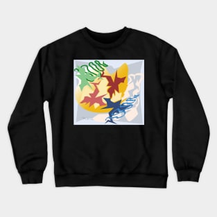 Spikey Squiggles Crewneck Sweatshirt